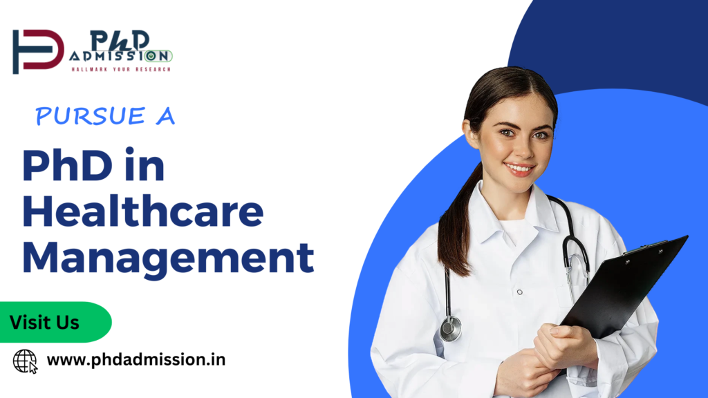 PhD in Healthcare Management